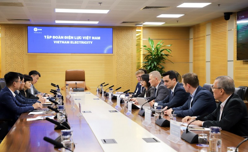 EVN và Vestas (Đan Mạch) bàn hợp tác trong lĩnh vực quản lý các dự án điện gió