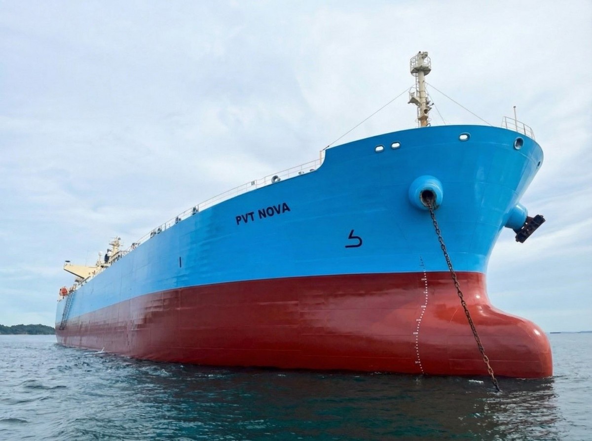 PVTrans tiếp nhận thành công tàu chở dầu PVT Nova từ chủ tàu Hoa Kỳ PVTrans tiếp nhận thành công tàu chở dầu PVT Nova từ chủ tàu Hoa Kỳ