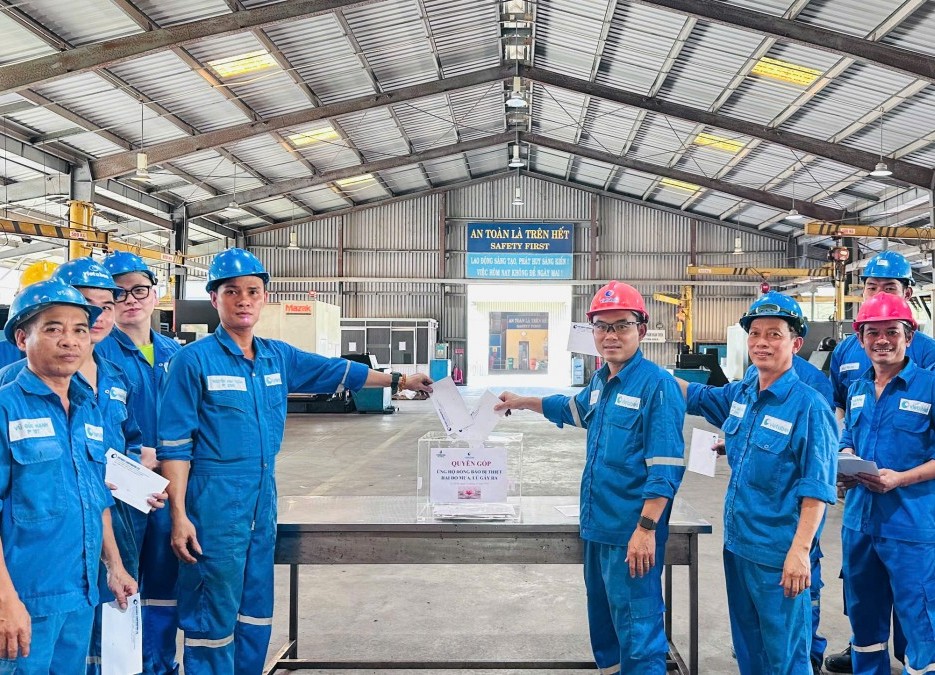 PV Drilling quyên góp ủng hộ đồng bào miền Trung, Tây Nguyên bị ảnh hưởng mưa lũ