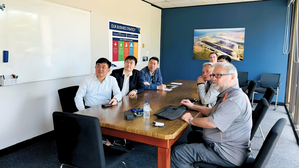 Chủ tịch HĐTV TKV làm việc với các đối tác lớn tại Australia