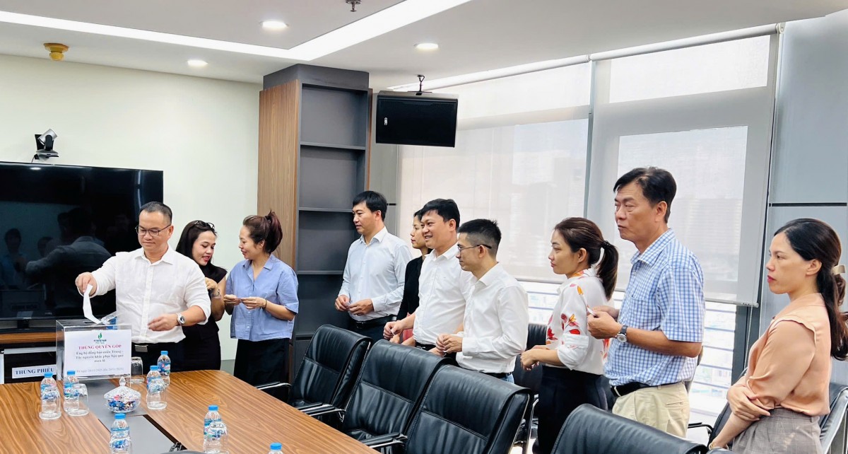 PV Drilling quyên góp ủng hộ đồng bào miền Trung, Tây Nguyên bị ảnh hưởng mưa lũ