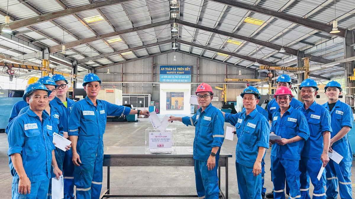 PV Drilling quyên góp ủng hộ đồng bào miền Trung, Tây Nguyên bị ảnh hưởng mưa lũ