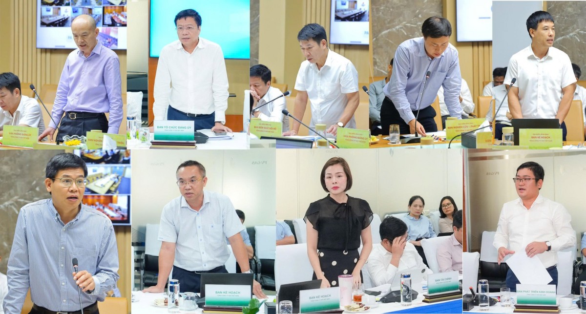 Chủ tịch HĐQT PV GAS làm việc với các khối đơn vị của Tổng công ty Chủ tịch HĐQT PV GAS làm việc với các khối đơn vị của Tổng công ty