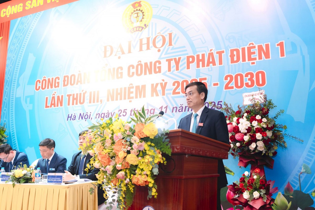 Đại hội Công đoàn EVNGENCO1 lần thứ III (nhiệm kỳ 2025-2030)