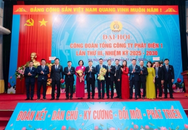 Đại hội Công đoàn EVNGENCO1 lần thứ III (nhiệm kỳ 2025-2030)