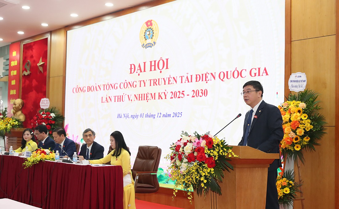 Đại hội Công đoàn EVNNPT lần thứ V (nhiệm kỳ 2025-2030)