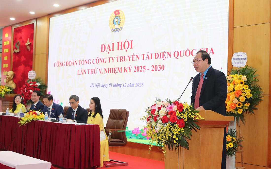 Đại hội Công đoàn EVNNPT lần thứ V (nhiệm kỳ 2025-2030)