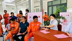 Công ty Nhiệt điện Vĩnh Tân tham gia hiến máu tình nguyện