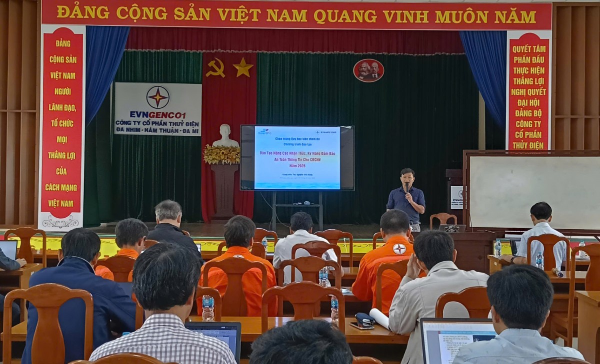 Công ty ĐHĐ tổ chức đào tạo nâng cao nhận thức về an toàn thông tin