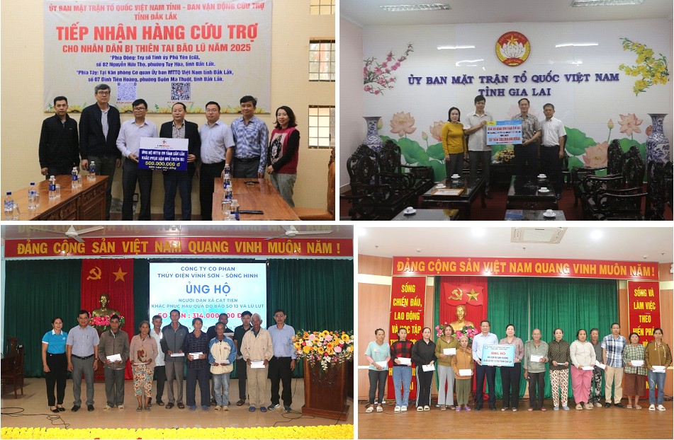 EVNGENCO3 triển khai 2 đợt hỗ trợ khẩn cấp tại miền Trung, Tây Nguyên sau bão lũ