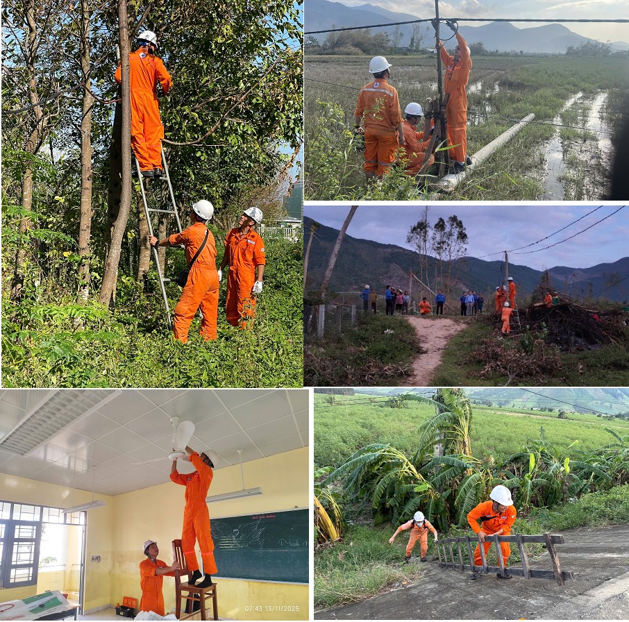 EVNGENCO3 triển khai 2 đợt hỗ trợ khẩn cấp tại miền Trung, Tây Nguyên sau bão lũ