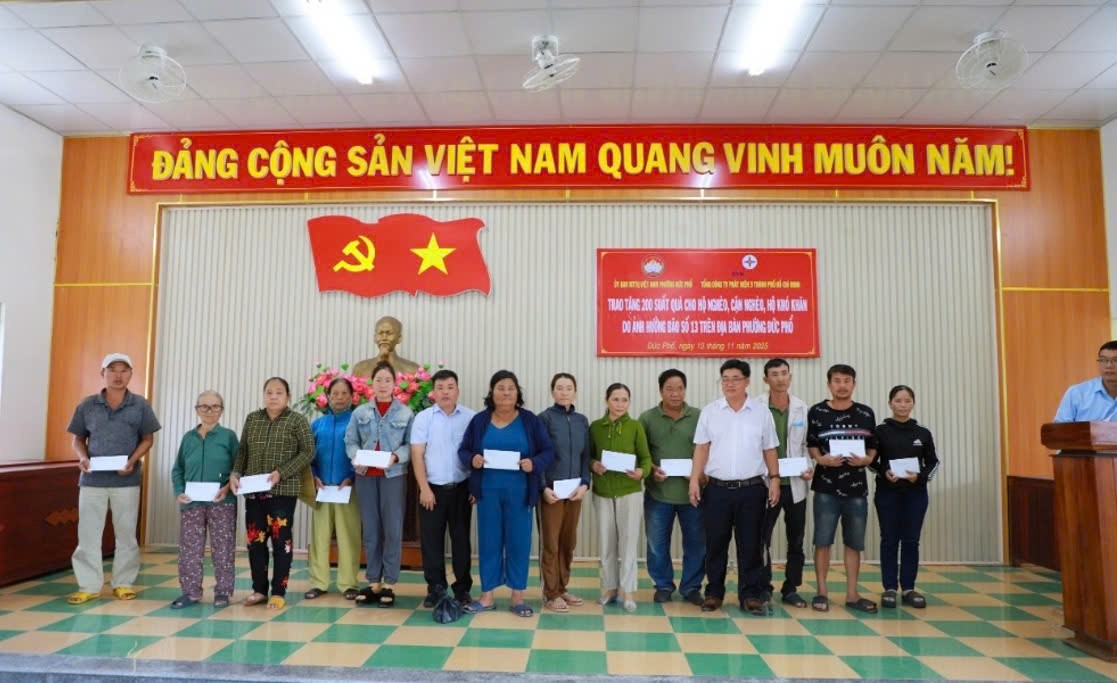 EVNGENCO3 triển khai 2 đợt hỗ trợ khẩn cấp tại miền Trung, Tây Nguyên sau bão lũ