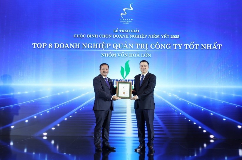 PV Drilling được vinh danh 3 hạng mục tại Cuộc bình chọn Doanh nghiệp niêm yết  2025