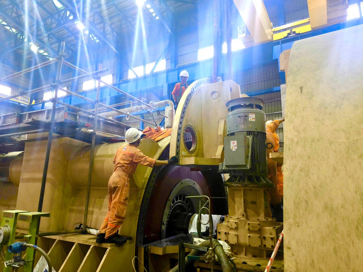 EPS hoàn thành sửa chữa lớn Nhà máy Nhiệt điện Thái Bình 2 và Vân Phong 1 EPS hoàn thành sửa chữa lớn Nhà máy Nhiệt điện Thái Bình 2 và Vân Phong 1