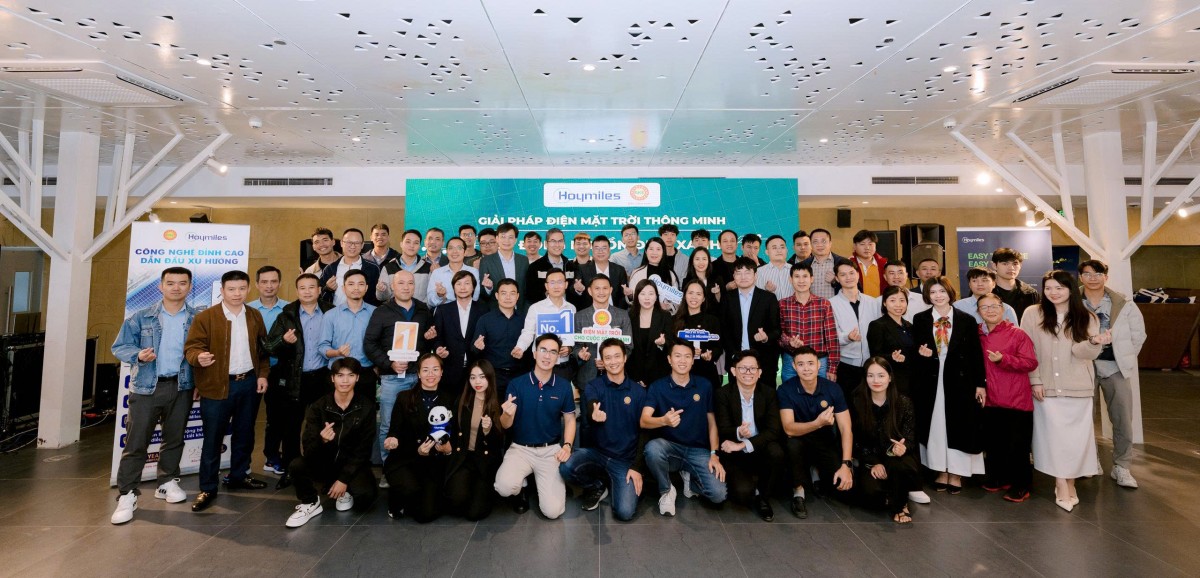 Hoymiles đồng hành sự kiện ‘Giải pháp điện mặt trời thông minh - Chủ động nguồn điện xanh’ Hoymiles đồng hành sự kiện ‘Giải pháp điện mặt trời thông minh - Chủ động nguồn điện xanh’