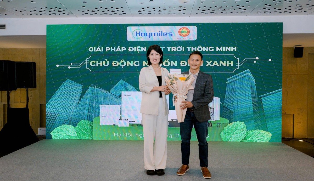 Hoymiles đồng hành sự kiện ‘Giải pháp điện mặt trời thông minh - Chủ động nguồn điện xanh’ Hoymiles đồng hành sự kiện ‘Giải pháp điện mặt trời thông minh - Chủ động nguồn điện xanh’