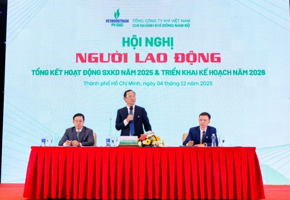 Khối sản xuất, vận hành của PV GAS tổng kết năm 2025, triển khai kế hoạch 2026