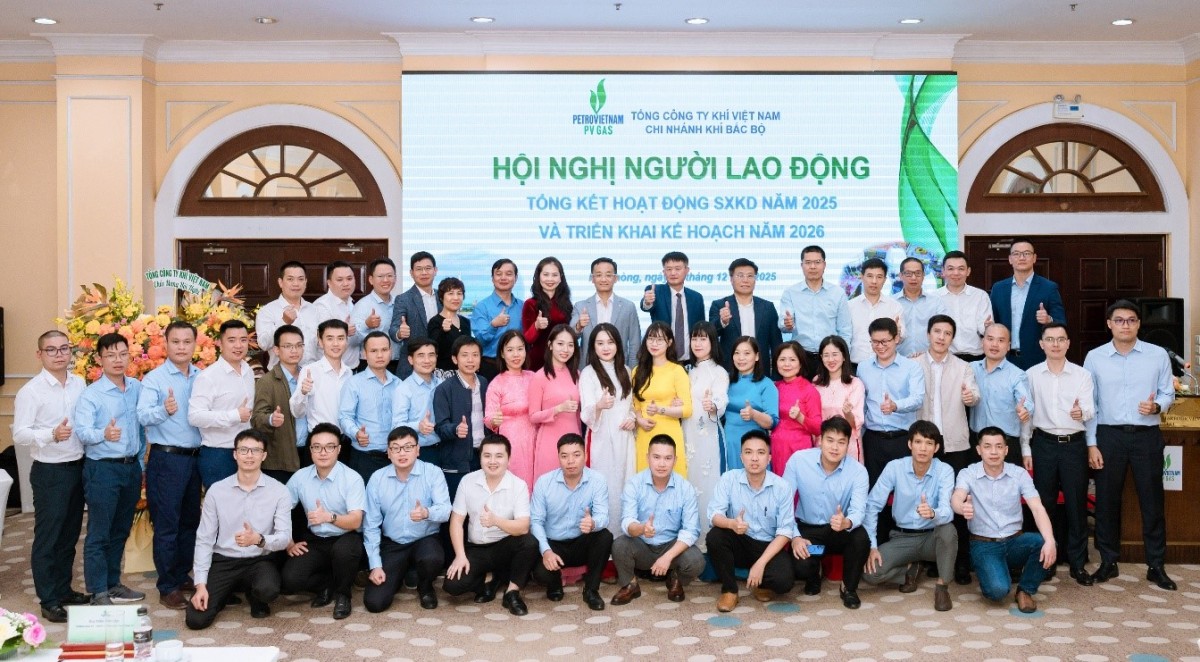 Khối sản xuất, vận hành của PV GAS tổng kết năm 2025, triển khai kế hoạch 2026 Khối sản xuất, vận hành của PV GAS tổng kết năm 2025, triển khai kế hoạch 2026
