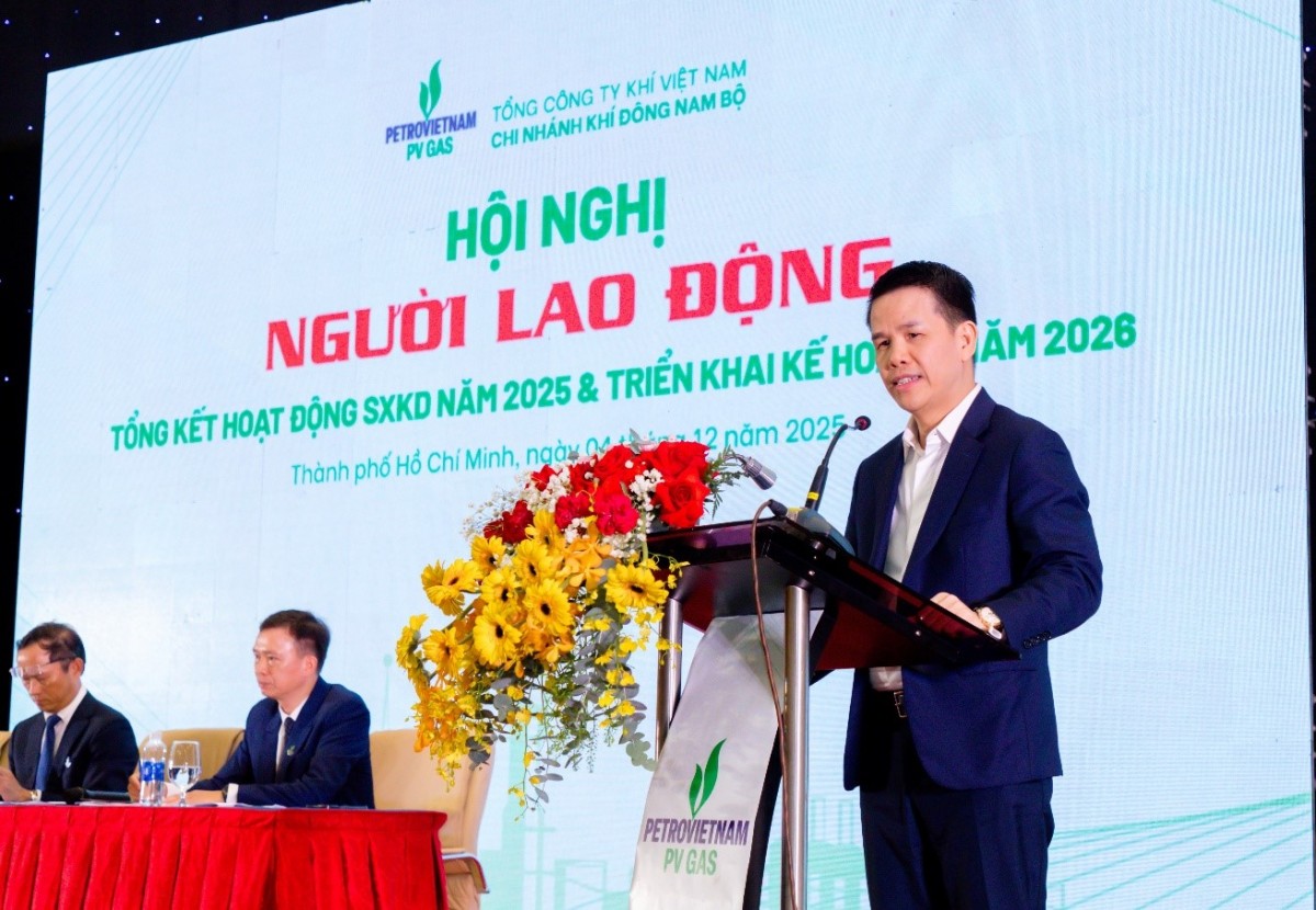 Khối sản xuất, vận hành của PV GAS tổng kết năm 2025, triển khai kế hoạch 2026 Khối sản xuất, vận hành của PV GAS tổng kết năm 2025, triển khai kế hoạch 2026