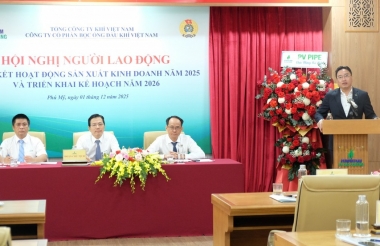 Khối dự án, dịch vụ PV GAS tổng kết năm 2025, triển khai kế hoạch 2026