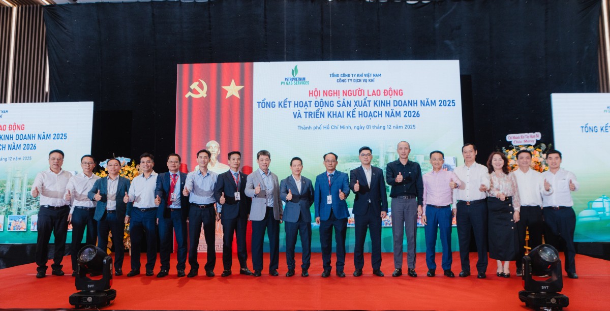 Khối dự án, dịch vụ PV GAS tổng kết năm 2025, triển khai kế hoạch 2026
