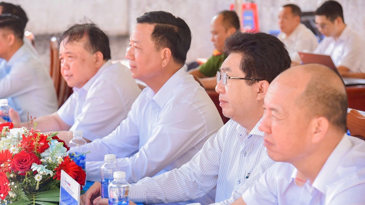 Khởi công công trình Trạm biến áp 110kV Lại Sơn (An Giang)