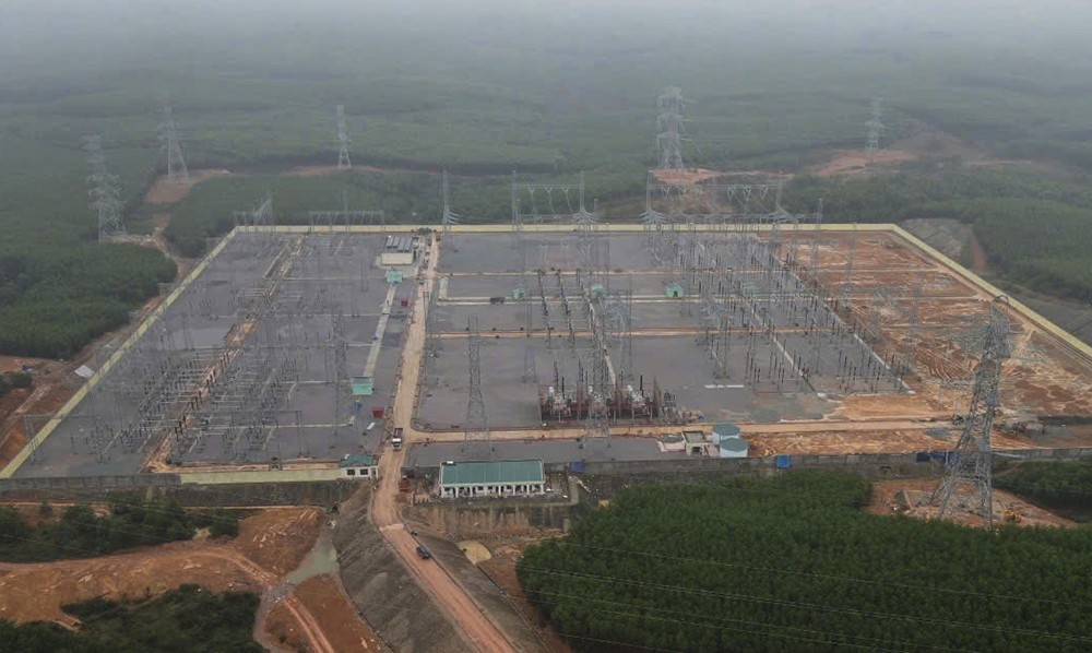 Đóng điện dự án Trạm biến áp 500kV Quảng Trị và đường dây đấu nối Đóng điện dự án Trạm biến áp 500kV Quảng Trị và đường dây đấu nối