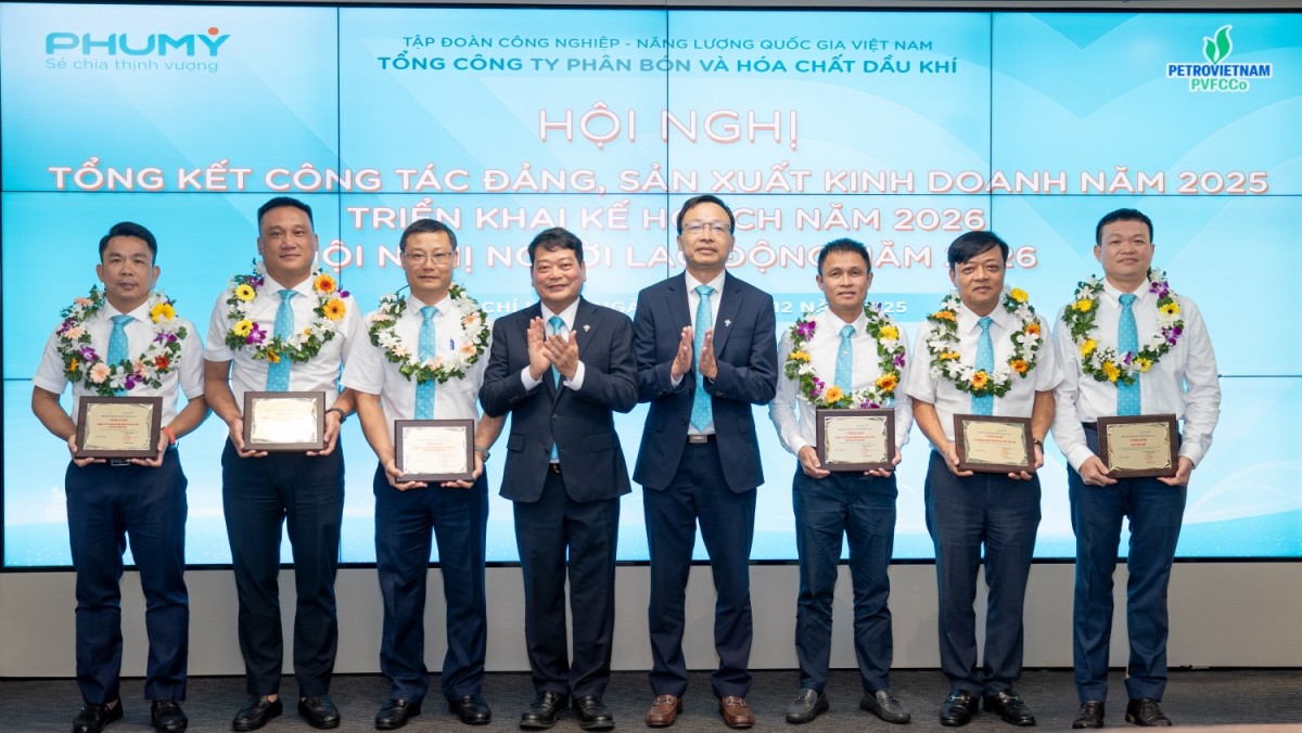 PVFCCo - Phú Mỹ hoàn thành toàn diện kế hoạch sản xuất, kinh doanh năm 2025 PVFCCo - Phú Mỹ hoàn thành toàn diện kế hoạch sản xuất, kinh doanh năm 2025