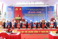 Khởi công dự án Nhà tập thể cán bộ công nhân viên Than Khe Chàm