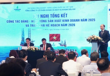 PV Drilling tổng kết hoạt động sản xuất, kinh doanh năm 2025, triển khai kế hoạch 2026