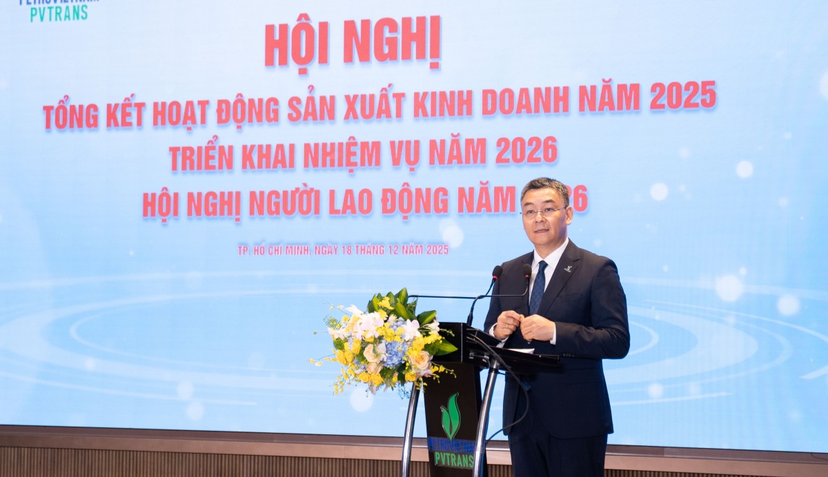 PVTrans tổng kết hoạt động sản xuất, kinh doanh năm 2025, triển khai nhiệm vụ 2026