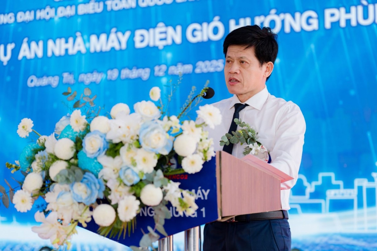 Khởi công dự án điện gió Hướng Phùng 1 và Công Hải 1 (giai đoạn 2)