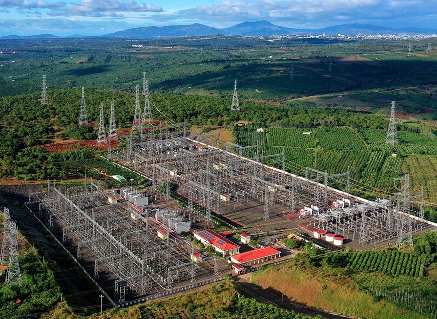 Đóng điện dự án nâng công suất Trạm biến áp 500kV Pleiku 2