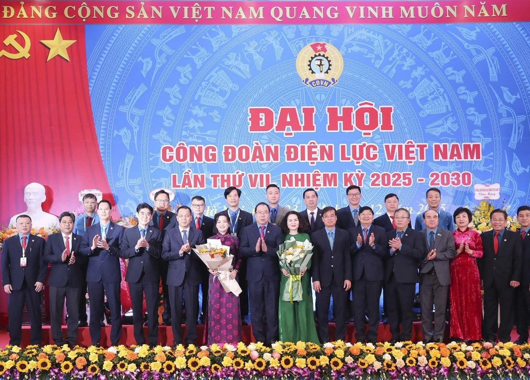 Đại hội Công đoàn Điện lực Việt Nam lần thứ VII (nhiệm kỳ 2025-2030)