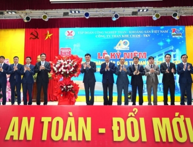 Công ty Than Khe Chàm - TKV kỷ niệm 40 năm ngày thành lập