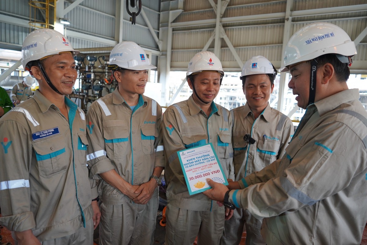 Bảo dưỡng tổng thể Nhà máy đạm Phú Mỹ 2025 - Giữ nhịp an toàn, tiến độ