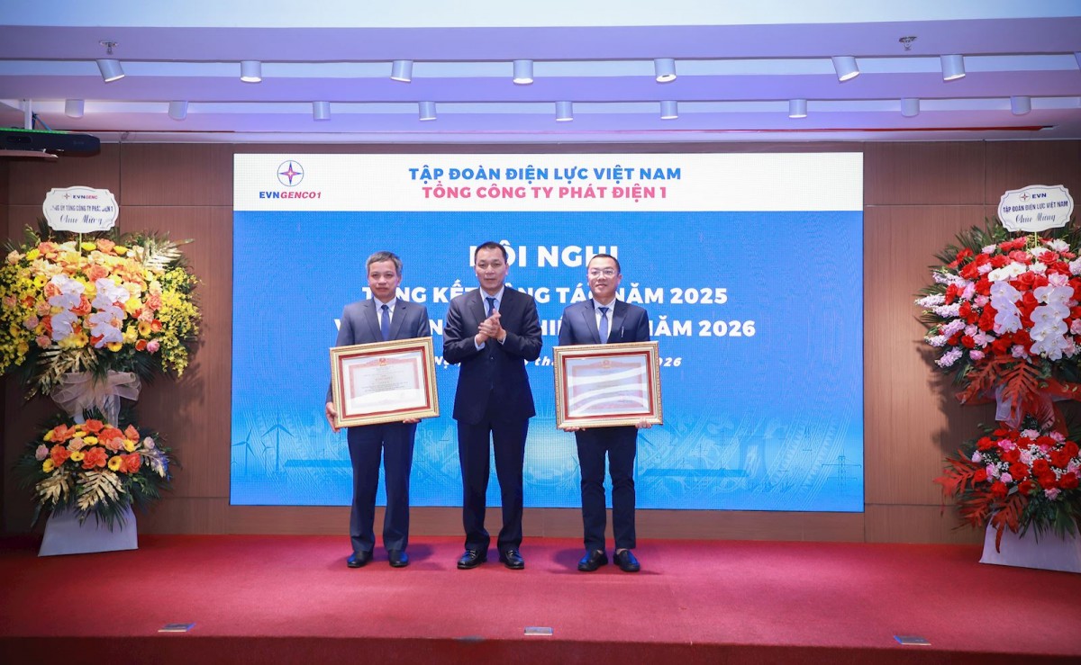 Tổng công ty Phát điện 1 tổng kết công tác năm 2025, triển khai nhiệm vụ 2026
