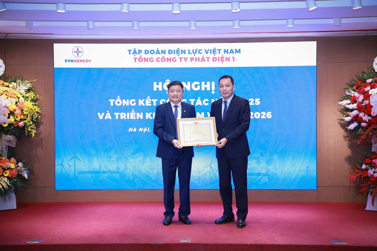 Tổng công ty Phát điện 1 tổng kết công tác năm 2025, triển khai nhiệm vụ 2026