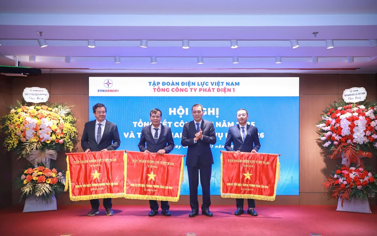 Tổng công ty Phát điện 1 tổng kết công tác năm 2025, triển khai nhiệm vụ 2026