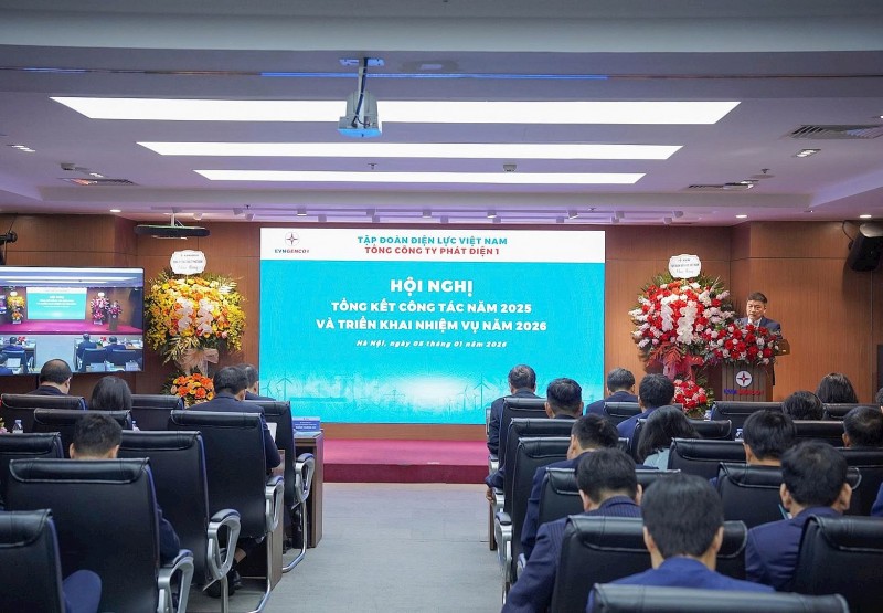 EVNGENCO1 tổng kết công tác năm 2025, triển khai nhiệm vụ 2026