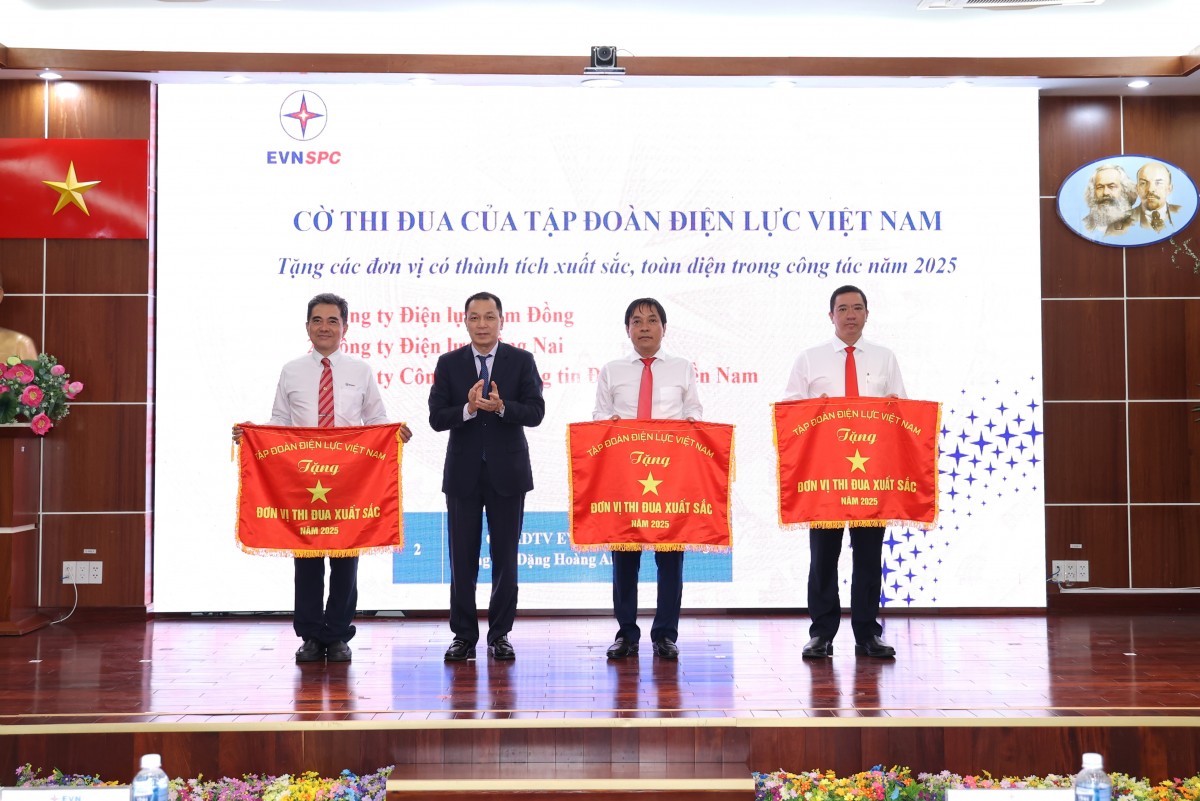 EVNSPC vượt khó thành công, hoàn thành xuất sắc nhiệm vụ năm 2025 EVNSPC vượt khó thành công, hoàn thành xuất sắc nhiệm vụ năm 2025