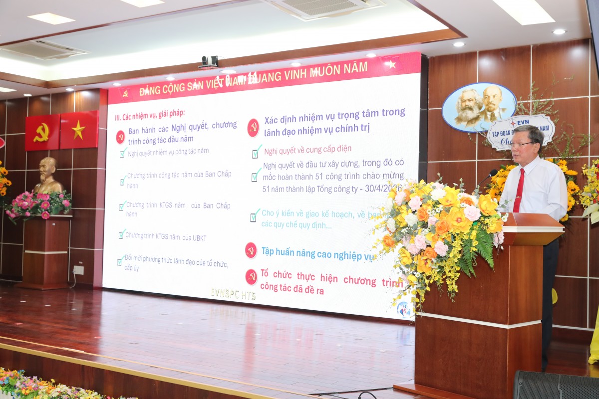 EVNSPC vượt khó thành công, hoàn thành xuất sắc nhiệm vụ năm 2025 EVNSPC vượt khó thành công, hoàn thành xuất sắc nhiệm vụ năm 2025