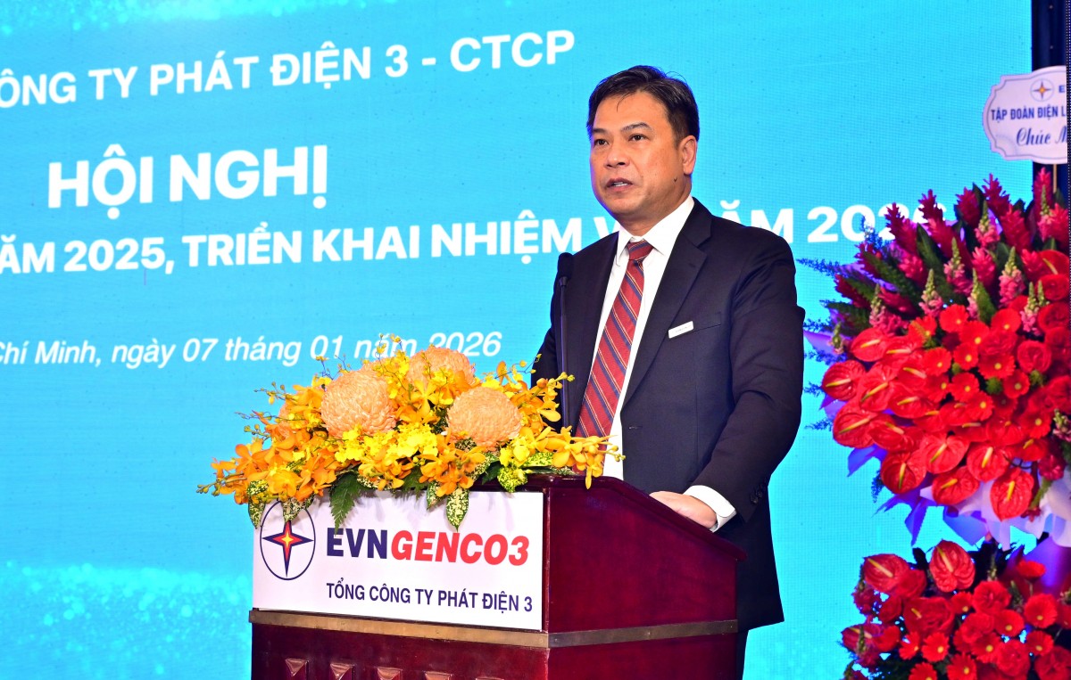 Tổng Công ty Phát điện 3 tổng kết hoạt động năm 2025, triển khai nhiệm vụ 2026 Tổng Công ty Phát điện 3 tổng kết hoạt động năm 2025, triển khai nhiệm vụ 2026