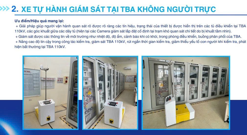 UAV, robot, AI và cuộc chuyển mình thầm lặng của ngành điện miền Bắc