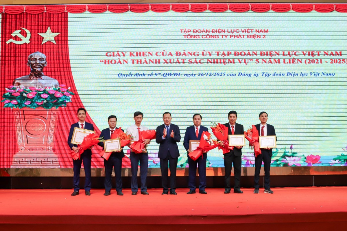 Tổng công ty Phát điện 2 tổng kết công tác năm 2025, triển khai nhiệm vụ 2026 Tổng công ty Phát điện 2 tổng kết công tác năm 2025, triển khai nhiệm vụ 2026