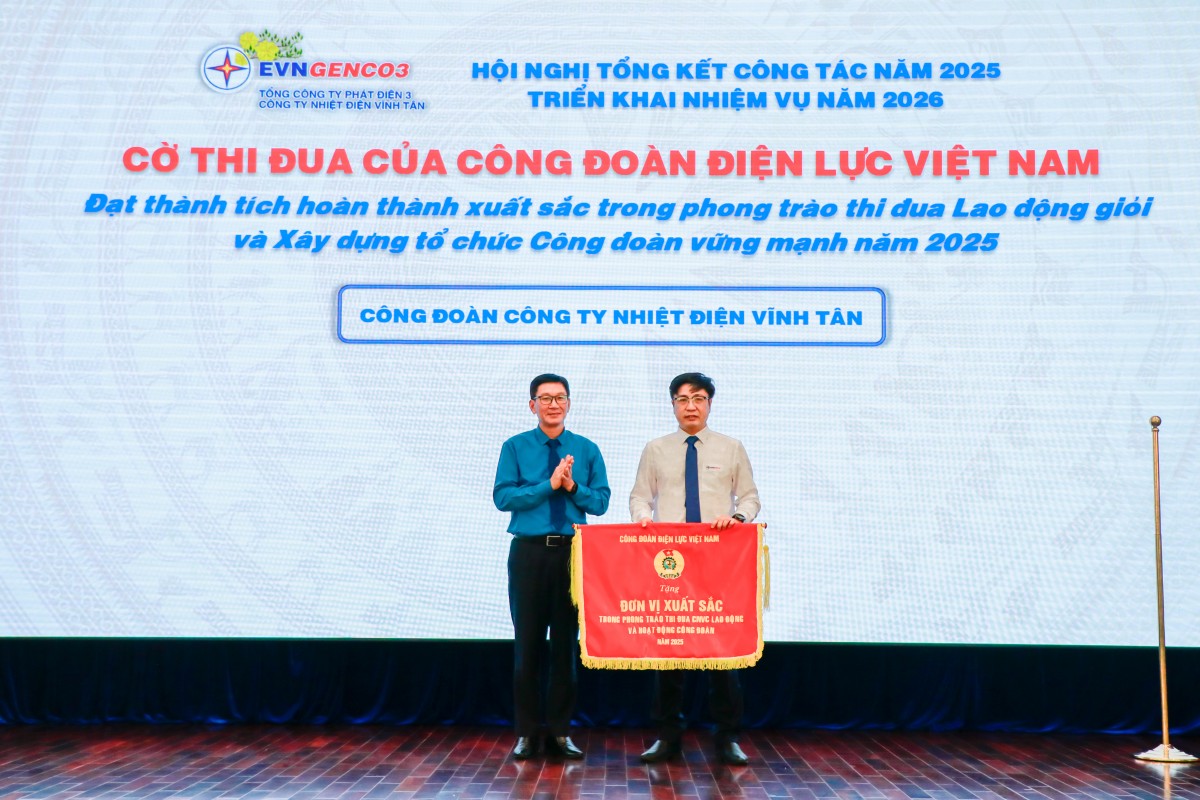 Nhiệt điện Vĩnh Tân tổng kết công tác năm 2025, triển khai nhiệm vụ 2026