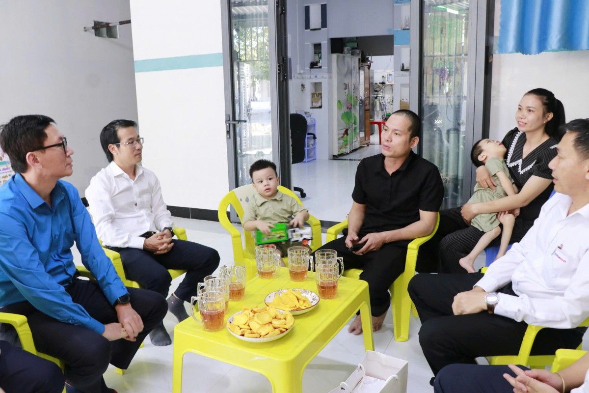 Công đoàn EVNGENCO3 thăm hỏi, động viên người lao động dịp Tết 2026