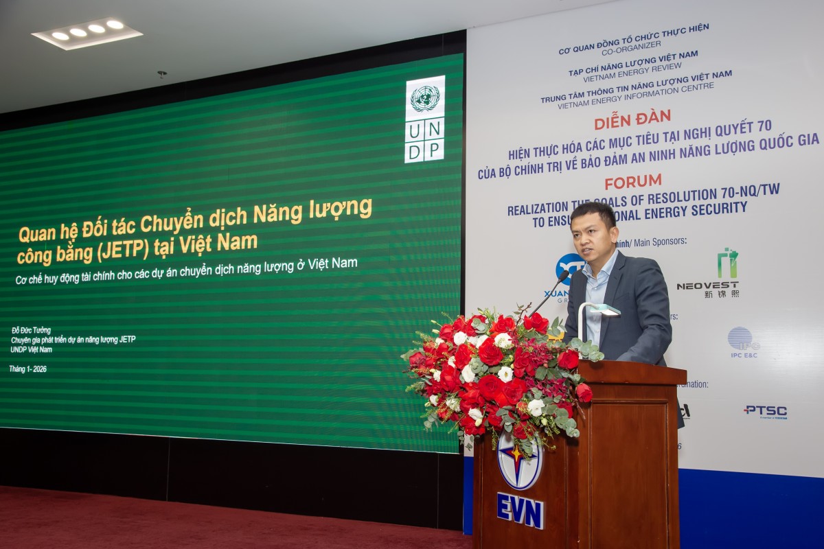 Hiện thực hóa các mục tiêu tại Nghị quyết 70 của Bộ Chính trị về bảo đảm an ninh năng lượng quốc gia