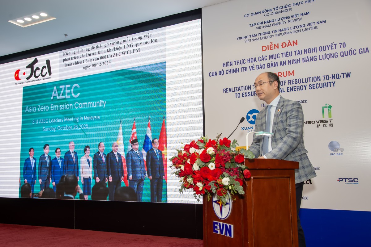 Hiện thực hóa các mục tiêu tại Nghị quyết 70 của Bộ Chính trị về bảo đảm an ninh năng lượng quốc gia