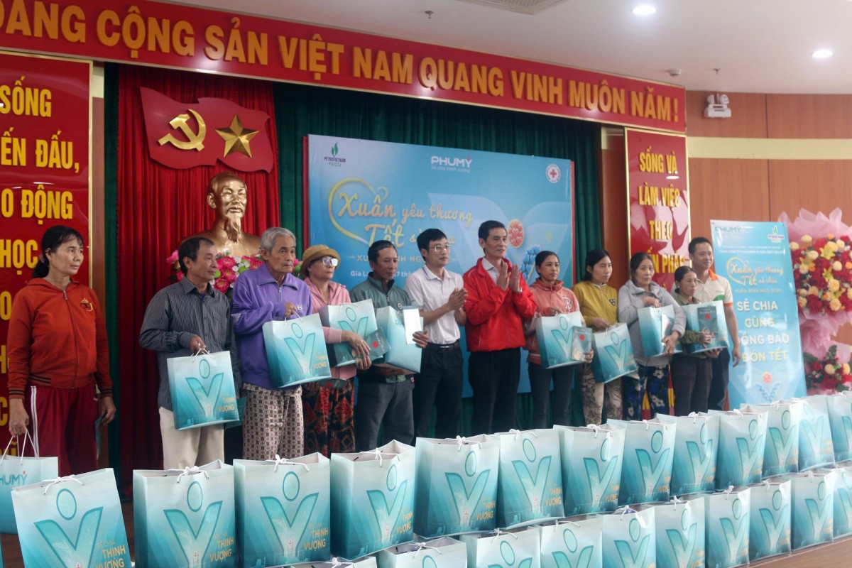 PVFCCo - Phú Mỹ triển khai chương trình ‘Xuân gắn kết - Tết nghĩa tình’